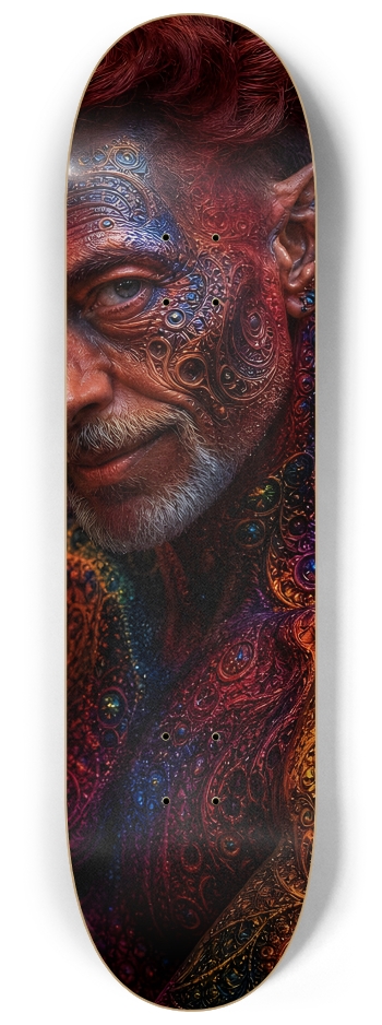 Psychedelic Fractal Redhead Elf #23 #2