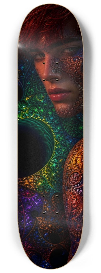 Psychedelic Fractal Redhead Elf #27 #1