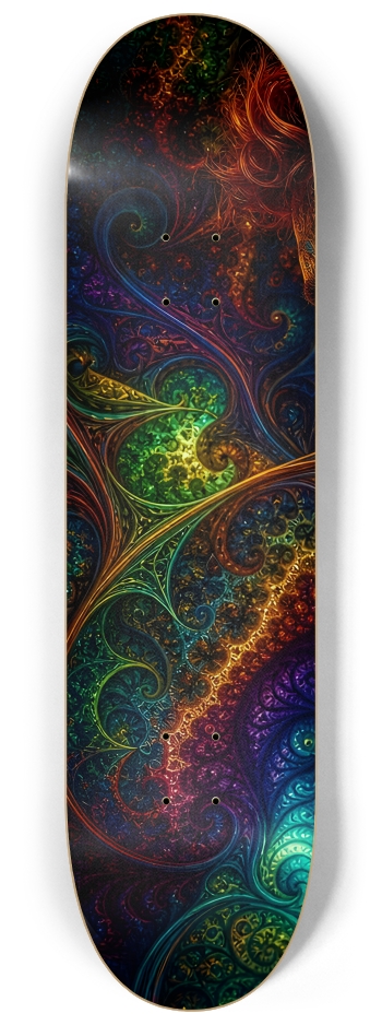 Psychedelic Fractal Redhead Elf #19 #1