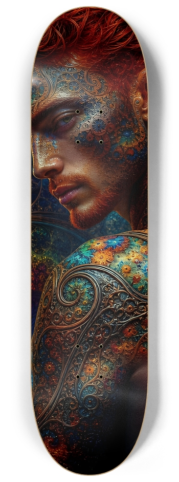Psychedelic Fractal Redhead Elf #19 #2