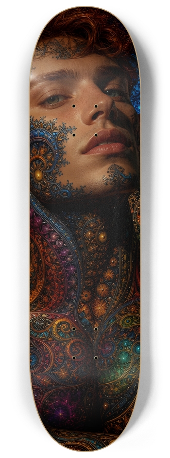 Psychedelic Fractal Redhead Elf #8 #2