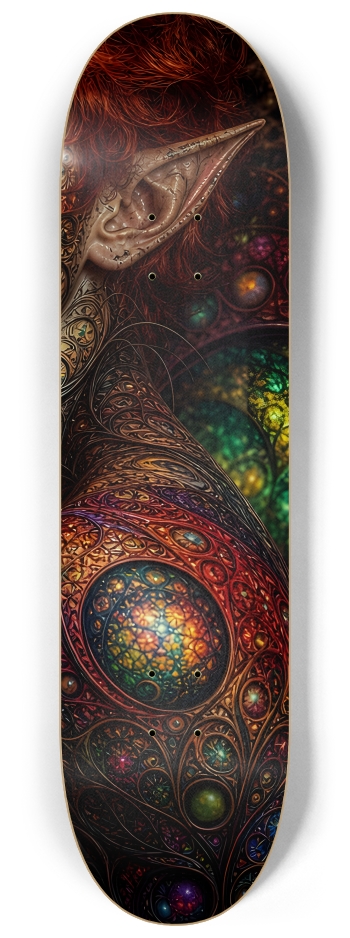Psychedelic Fractal Redhead Elf #10 #3
