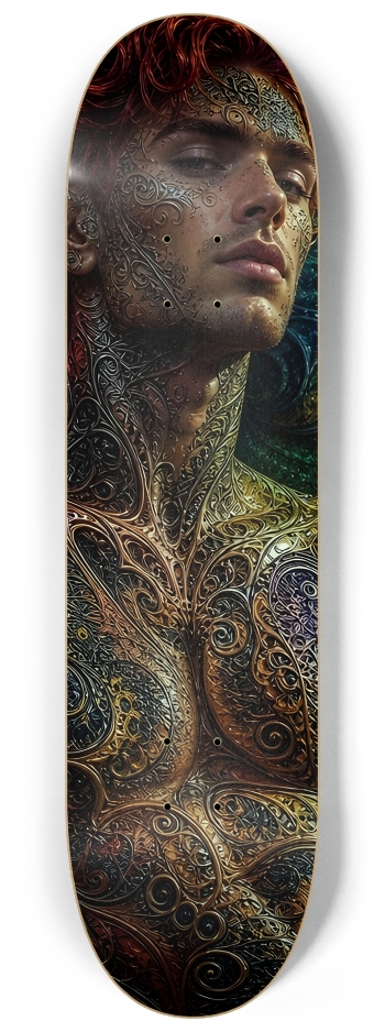Psychedelic Fractal Redhead Elf #6 #2