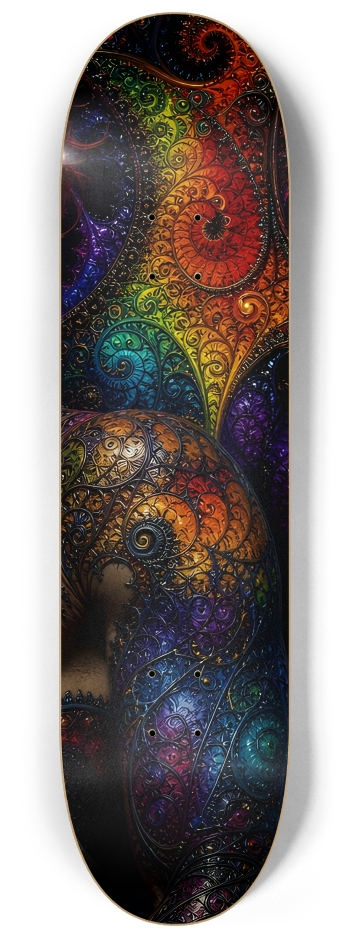 Psychedelic Fractal Redhead Elf #13 #3