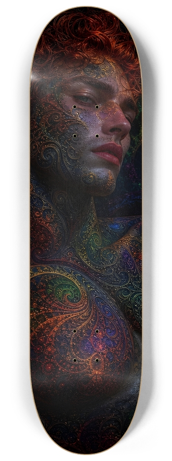 Psychedelic Fractal Redhead Elf #7 #2