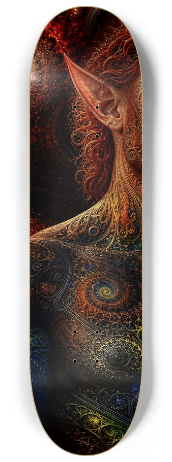 Psychedelic Fractal Redhead Elf #20 #2