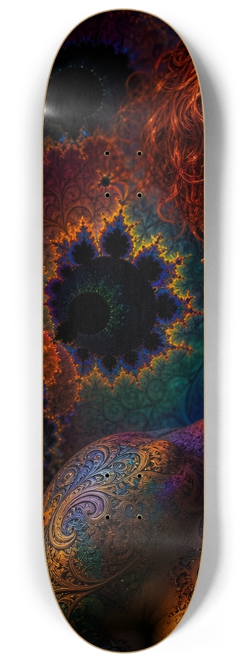 Psychedelic Fractal Redhead Elf #18 #1