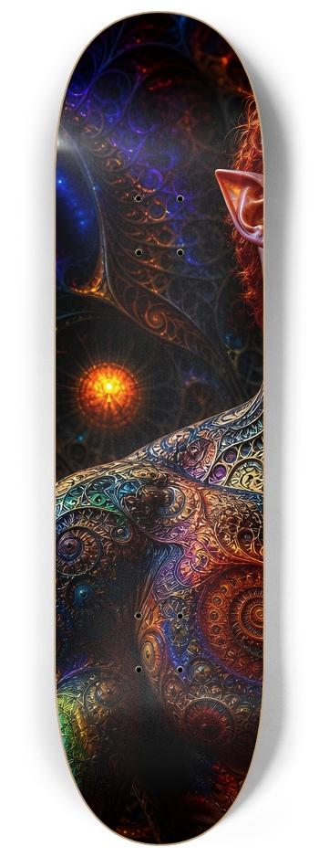 Psychedelic Fractal Redhead Elf #9 #1