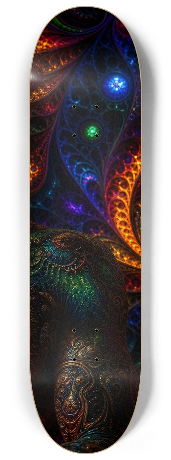 Psychedelic Fractal Redhead Elf #9 #3