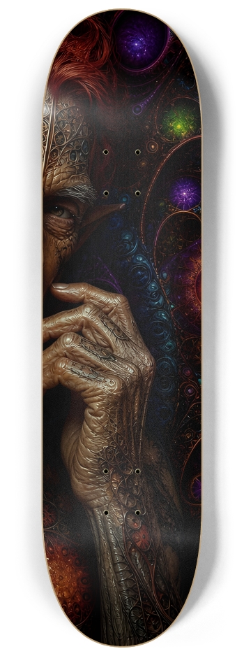 Psychedelic Fractal Redhead Elf #24 #3