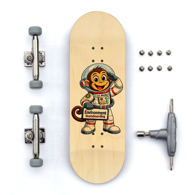 Cpt Monkey Wreck-Deck Fingerboard