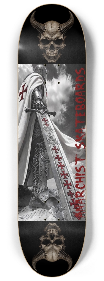 Templar 8-1/4 Skateboard Deck