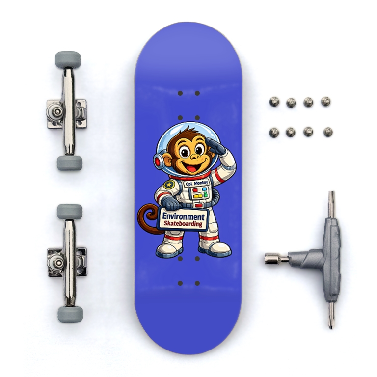 Environment Wreck-Deck Blue Fingerboard