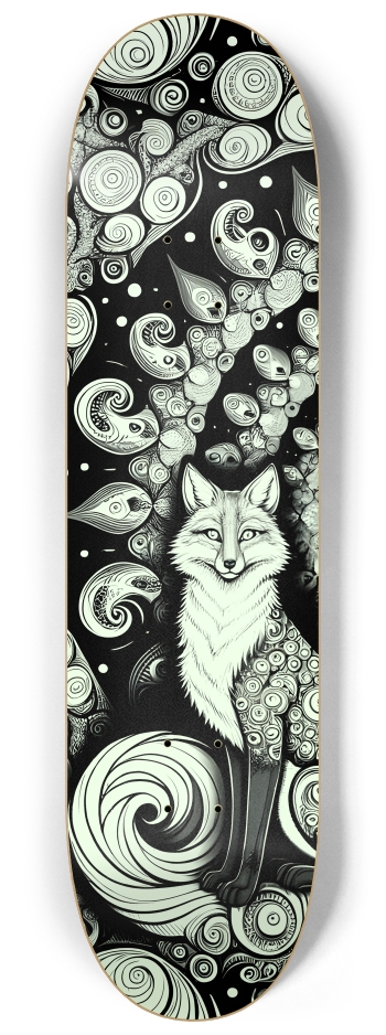 Fractal Coloring Page Fox #5 #1