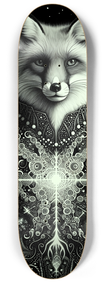 Fractal Coloring Page Fox #3 #3