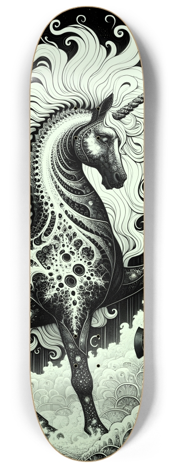 Fractal Unicorn #11 #3 8-1/4 Skateboard Deck