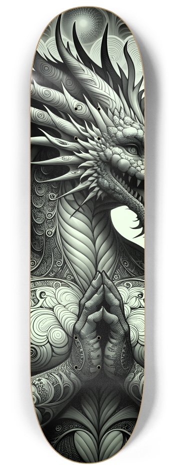 Fractal Coloring Page Dragon #18 #2