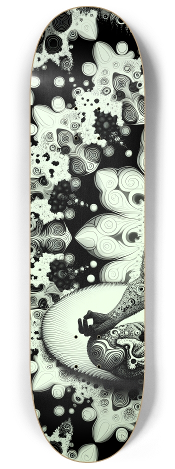 Fractal Coloring Page Fox #29 #1