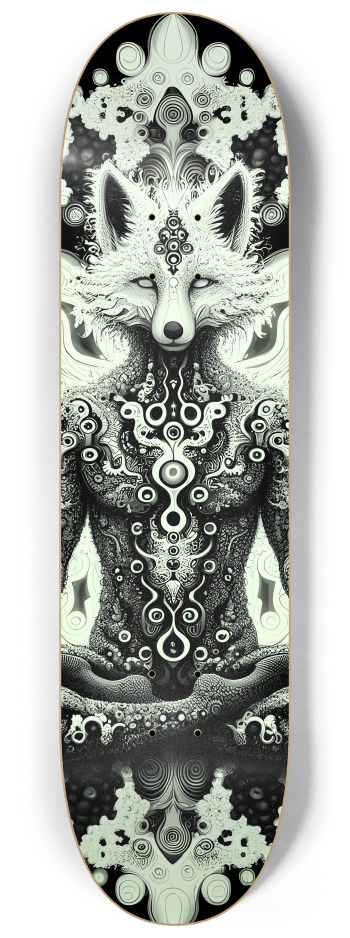 Fractal Coloring Page Fox #29 #2