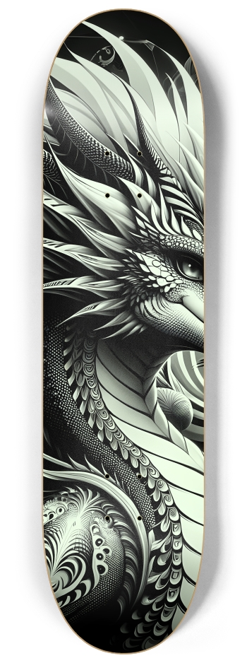 Fractal Coloring Page Dragon #14 #2