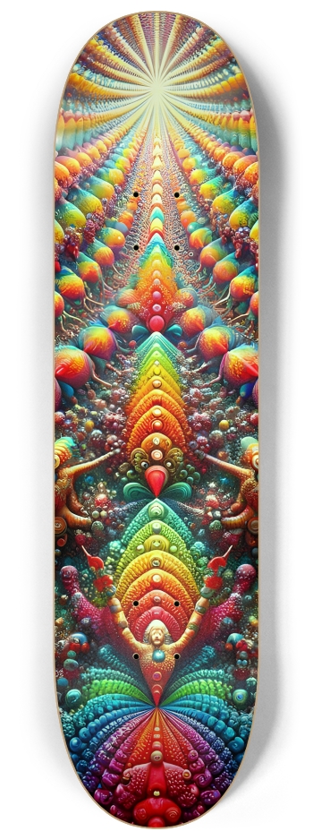 Abstract Psychedelic Fractal Joy #1 #2