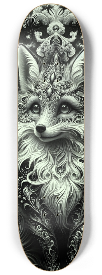 Fractal Coloring Page Fox #7 #2