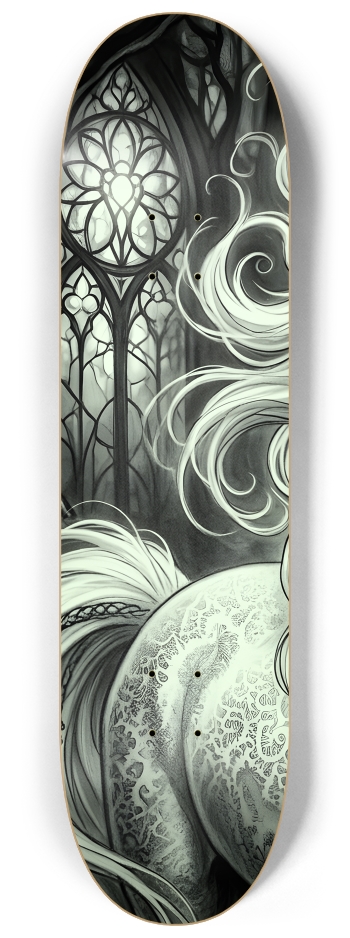 Fractal Unicorn #10 #1 8-1/4 Skateboard Deck