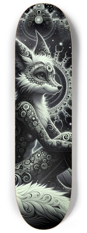 Fractal Coloring Page Fox #20 #2