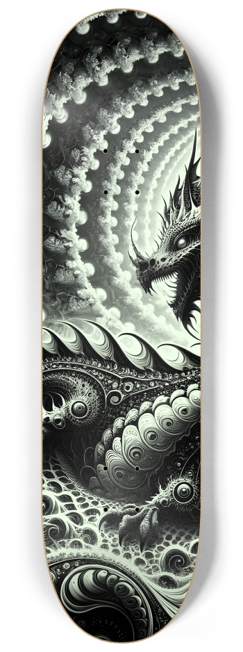 Fractal Coloring Page Dragon #21 #2