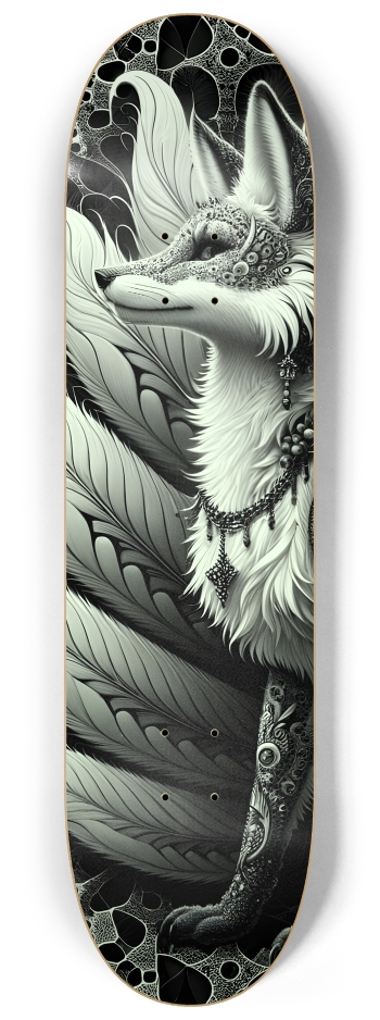 Fractal Coloring Page Fox #6 #1
