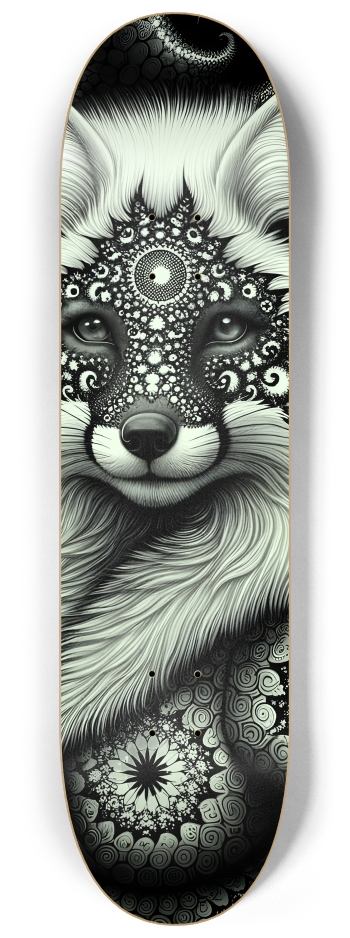 Fractal Coloring Page Fox #13 #2