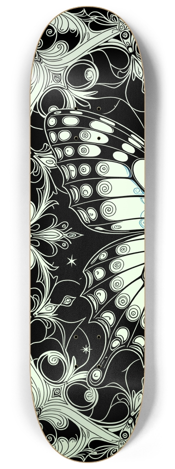 Fractal Anime Butterfly #9 #1 8-1/4 Skateboard Deck