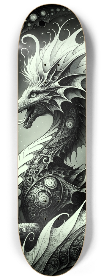 Fractal Coloring Page Dragon #20 #3