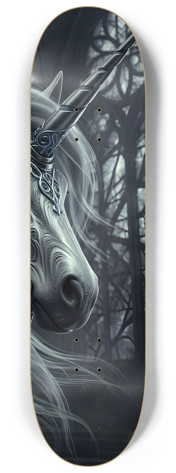 Fractal Unicorn #3 #3 8-1/4 Skateboard Deck