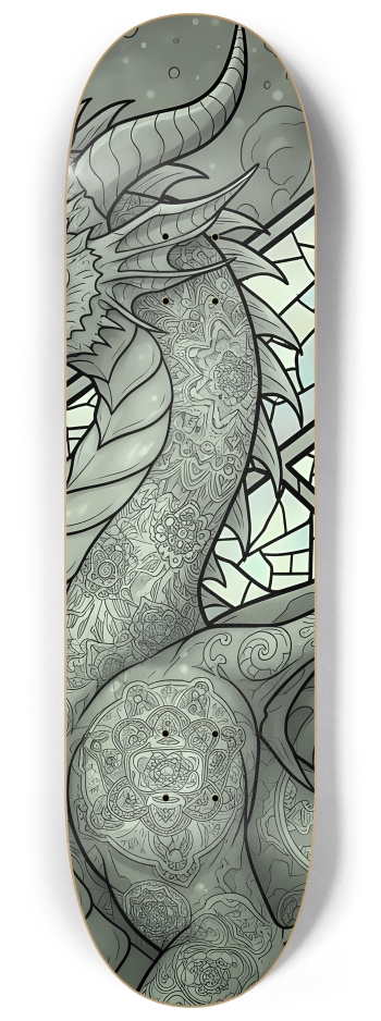 Fractal Coloring Page Dragon #27 #2