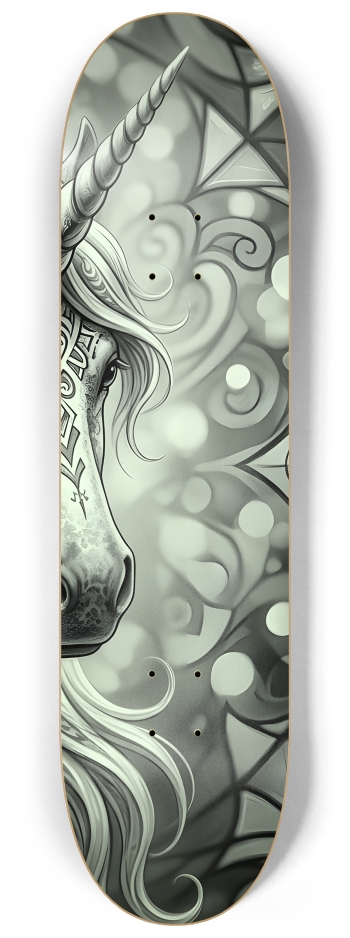 Fractal Unicorn #29 #3 8-1/4 Skateboard Deck