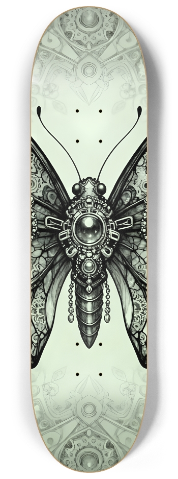 Fractal Anime Butterfly #4 #2 8-1/4 Skateboard Deck