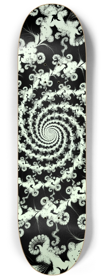 Fractal Coloring Page Fox #31 #1 8-1/4 Skateboard Deck