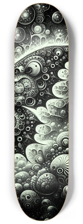 Fractal Anime Butterfly #7 #3 8-1/4 Skateboard Deck