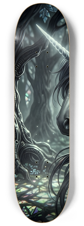 Fractal Unicorn #12 #1 8-1/4 Skateboard Deck