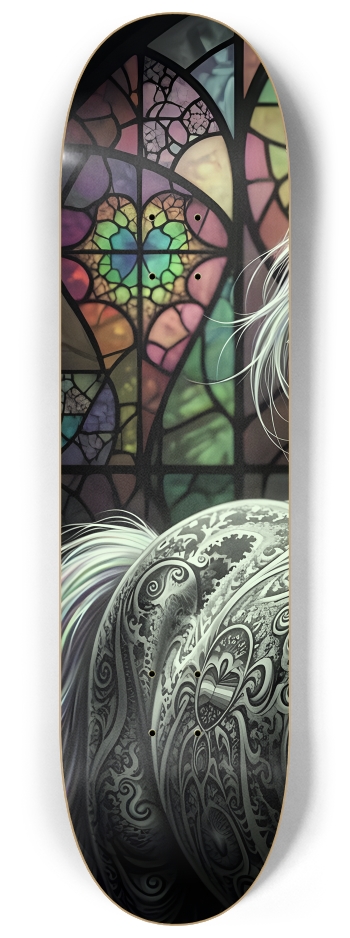 Fractal Unicorn #20 #1 8-1/4 Skateboard Deck