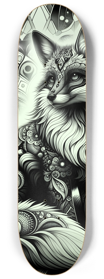 Fractal Coloring Page Fox #22 #2