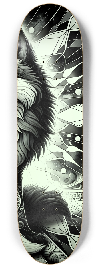 Fractal Coloring Page Fox #22 #3