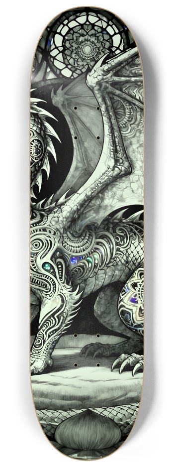 Fractal Coloring Page Dragon #23 #2