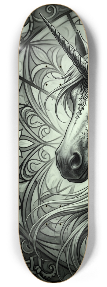 Fractal Unicorn #6 #1 8-1/4 Skateboard Deck