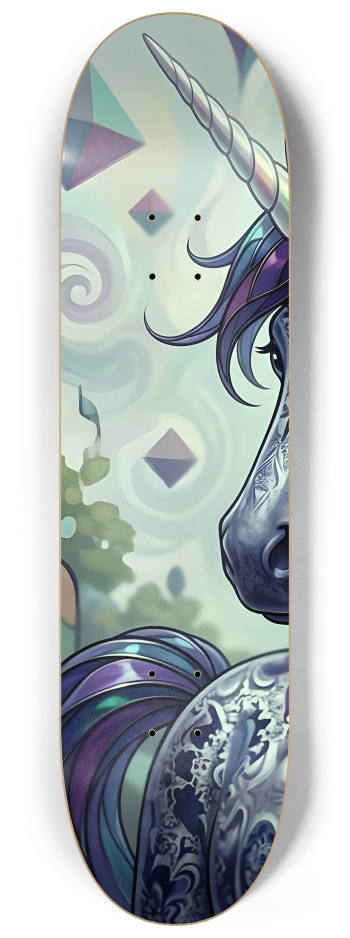 Fractal Unicorn #7 #1 8-1/4 Skateboard Deck