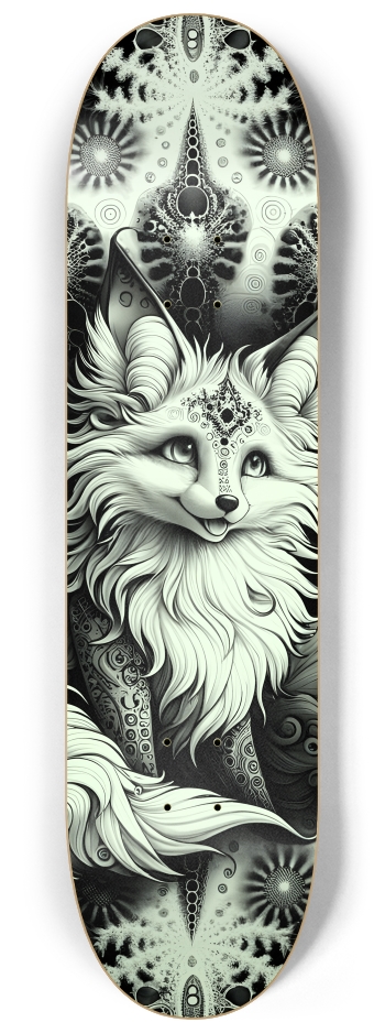 Fractal Coloring Page Fox #16 #2
