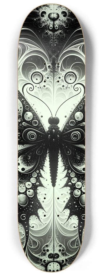 Fractal Anime Butterfly #12 #2 8-1/4 Skateboard Deck