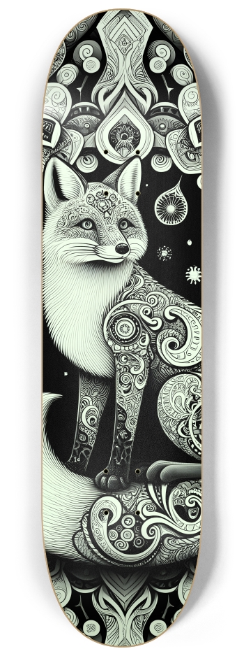 Fractal Coloring Page Fox #26 #2