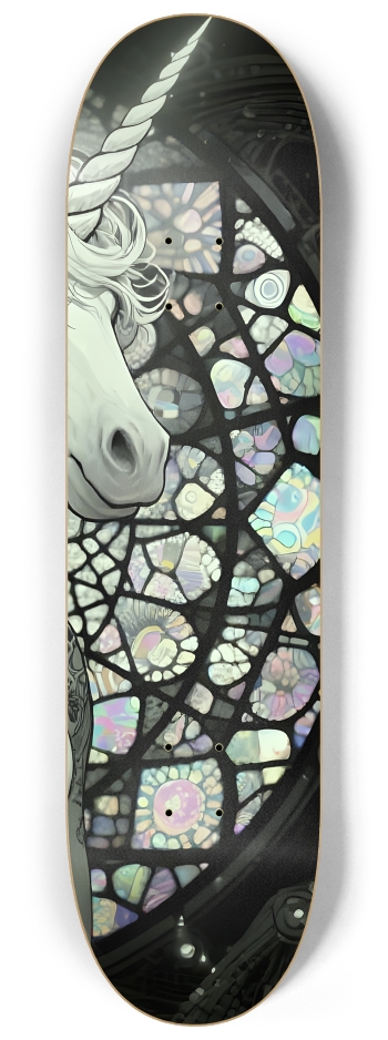 Fractal Unicorn #30 #3 8-1/4 Skateboard Deck